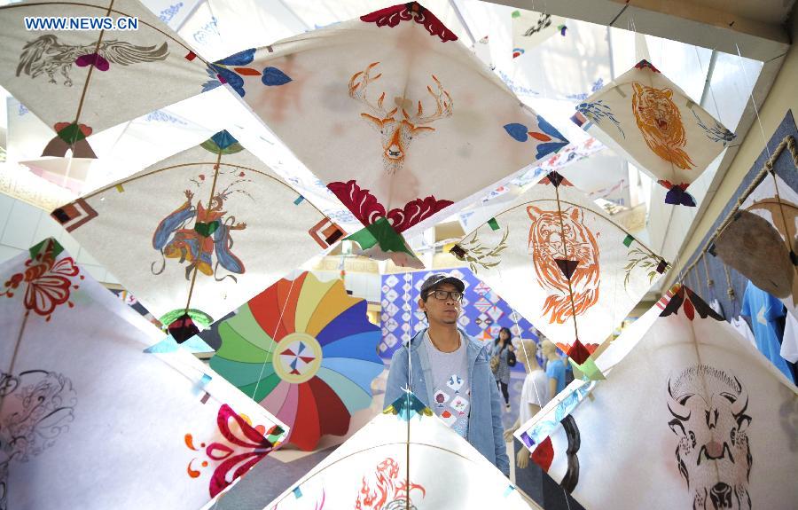 Tibetan kite exhibition held in Lhasa