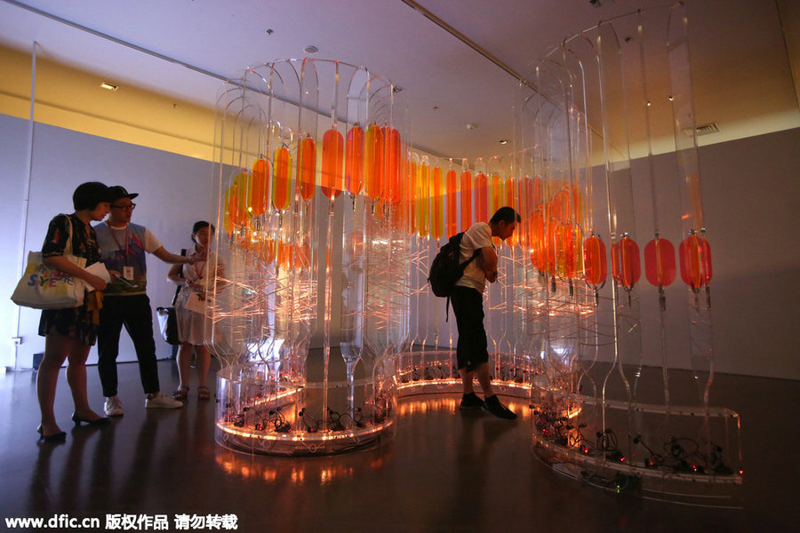 Science & art exhibition kicks off in Shanghai