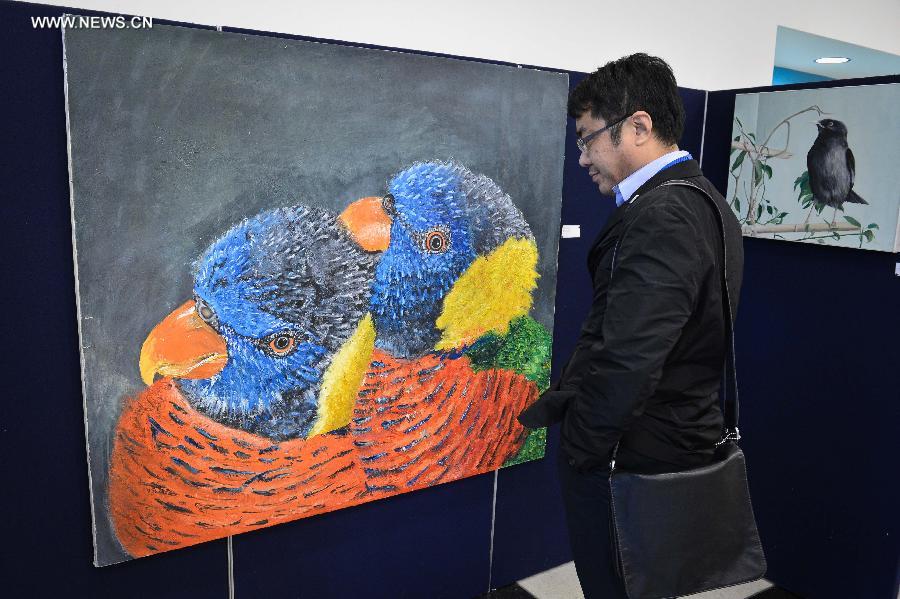 Works of Chinese disabled children exhibited at UN headquarters in NY