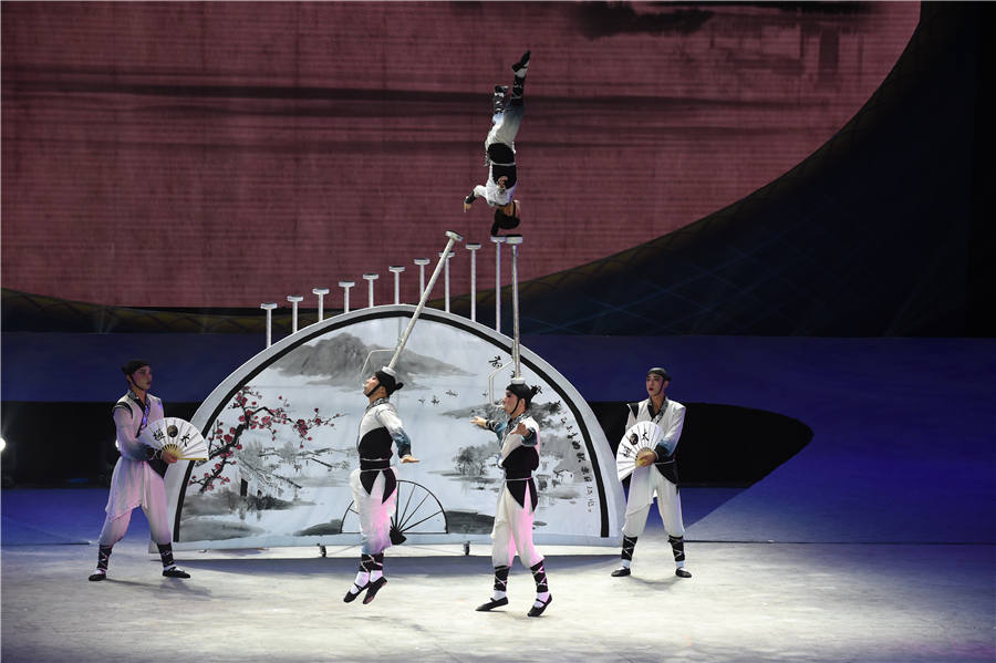 Circus festival in Hebei showcases grand performances