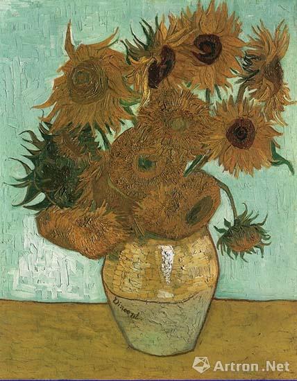 Van Gogh and his 11 sunflower paintings