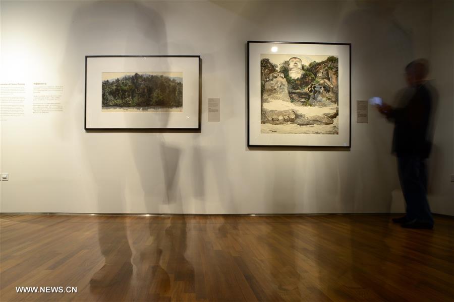 Wu Guanzhong Exhibition opens at National Gallery Singapore