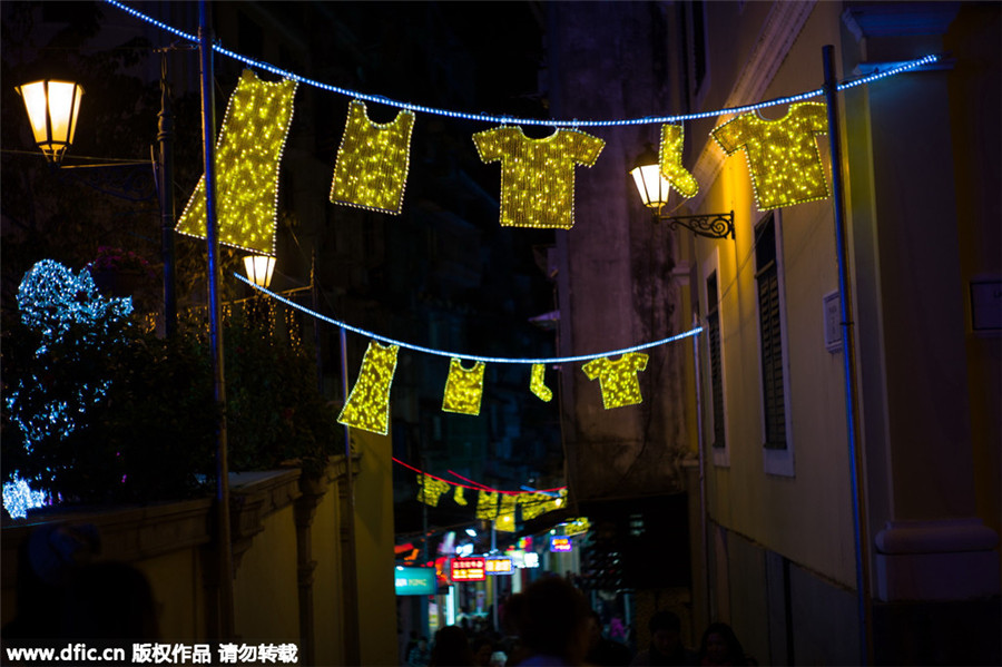 Macao Light Festival delights visitors