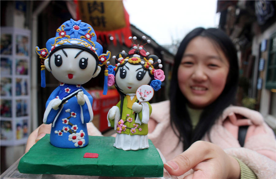 Dough figurines of Monkey King welcome the New Year