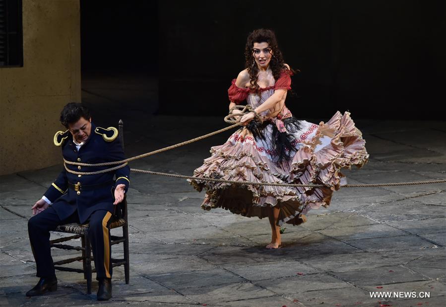 Opera <EM>Carmen</EM> staged at National Center for Performing Art in Beijing