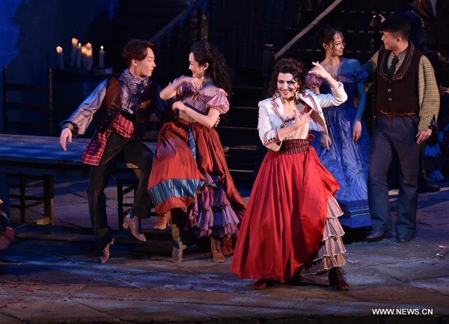 Opera <EM>Carmen</EM> staged at National Center for Performing Art in Beijing