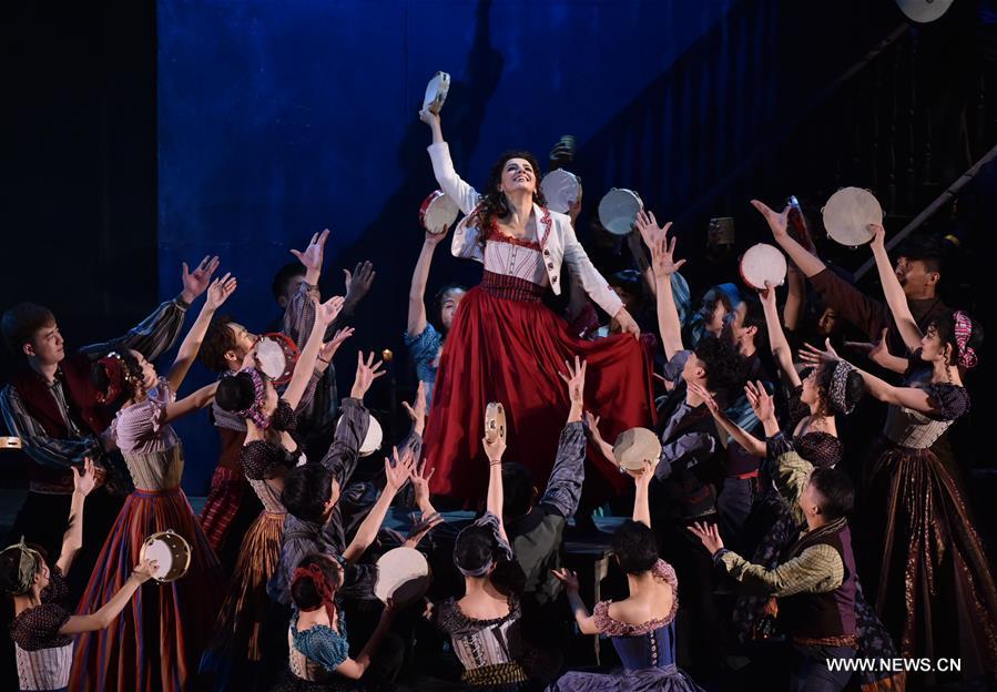 Opera <EM>Carmen</EM> staged at National Center for Performing Art in Beijing