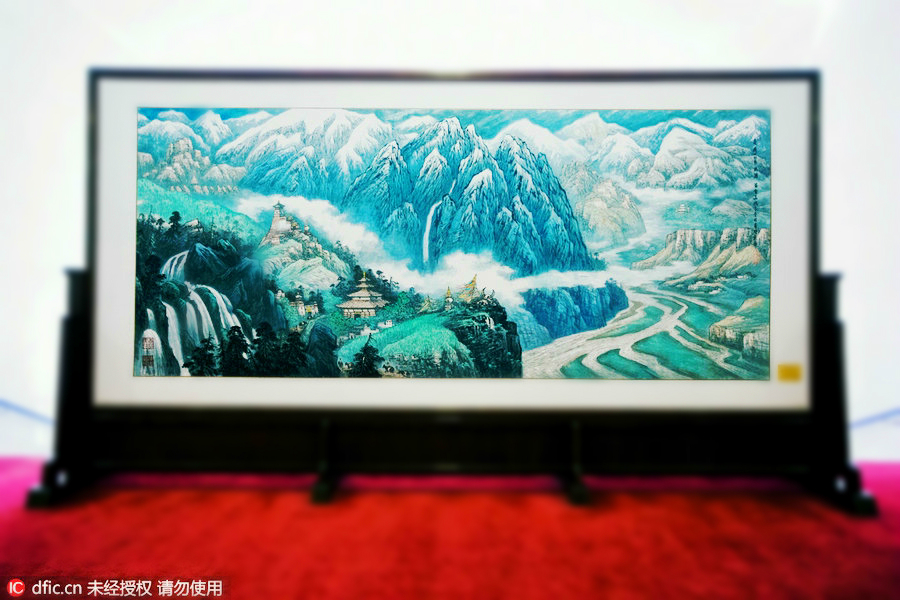 Inside out: paintings in Great Hall of the People