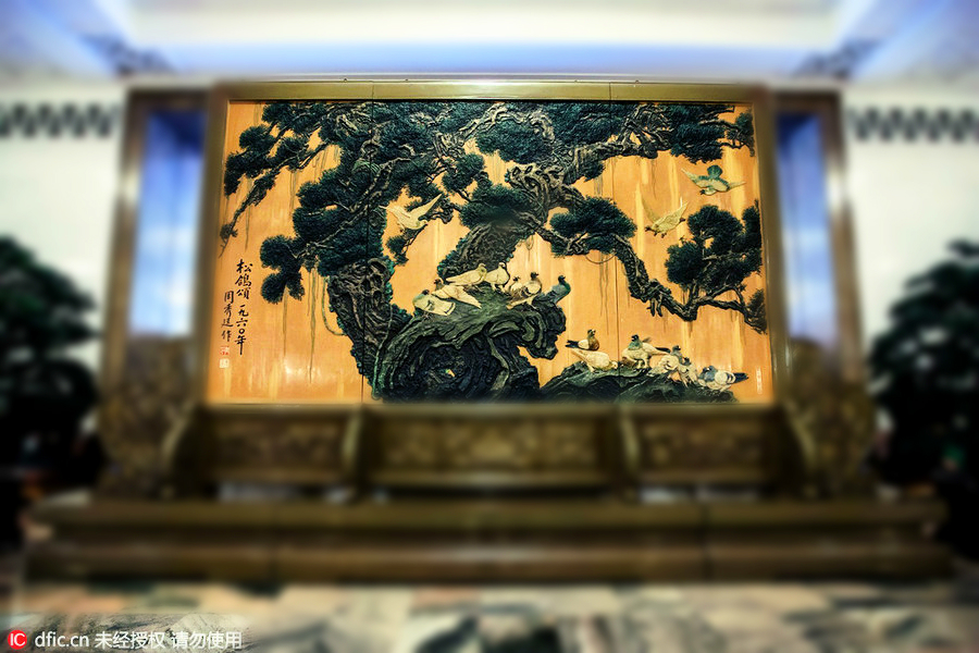 Inside out: paintings in Great Hall of the People