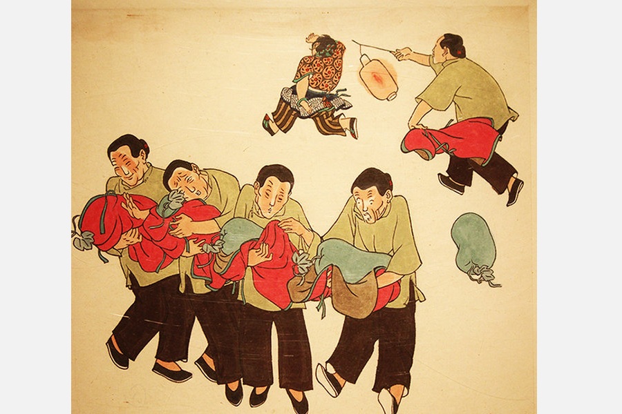 Remembering the works of Chinese comic master He Youzhi