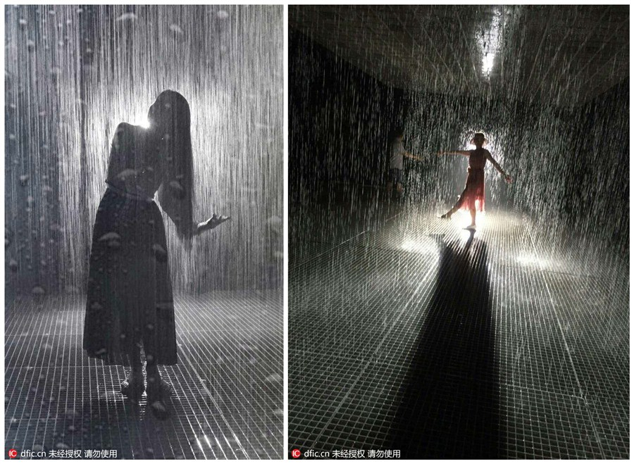 Rain Room: A summer escape in Beijing