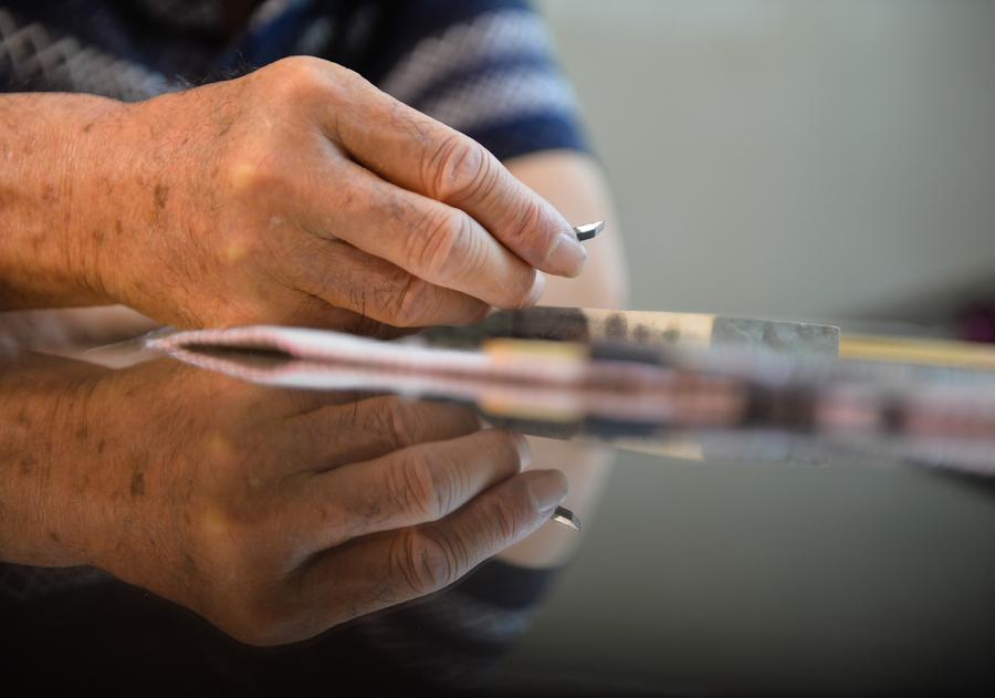 Liuqing Bamboo carving artist