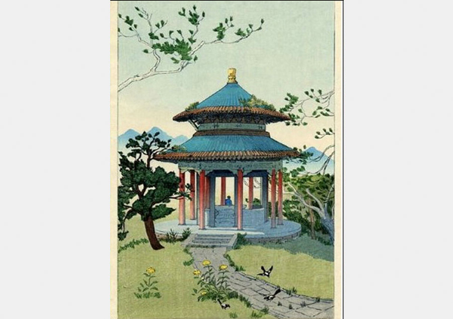 Historical China under British painter's brush