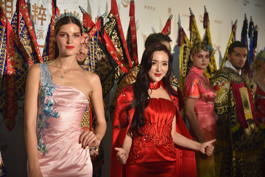 Peking Opera or fashion show?