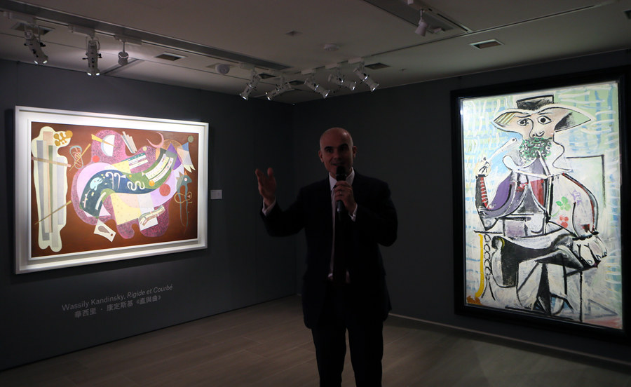 Picasso's masterpieces at auction preview in Hong Kong