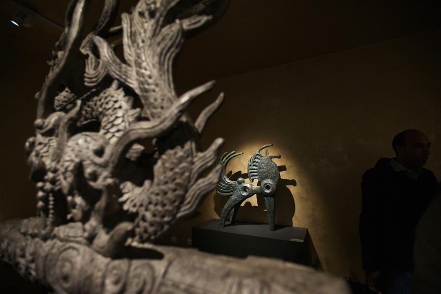 Exhibition 'The World of Han Meilin' kicks off in Venice