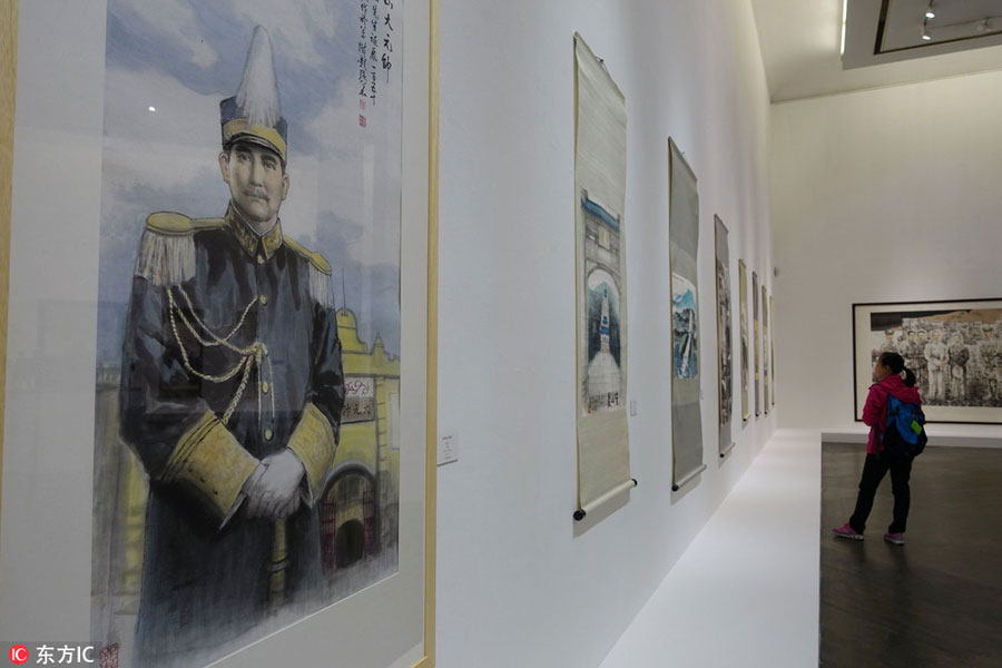Guangdong art exhibition marks Sun Yat-sen's 150th birthday