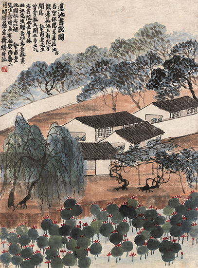 Zhang Daqian landscape sells for 103m yuan