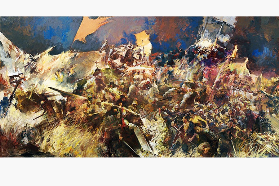 146 epic art pieces picture Chinese history