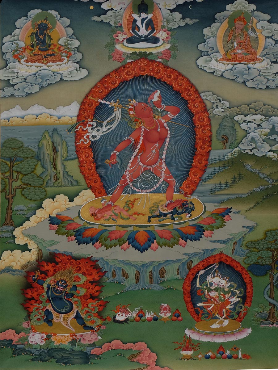 Tibetan painting tradition on show in Beijing