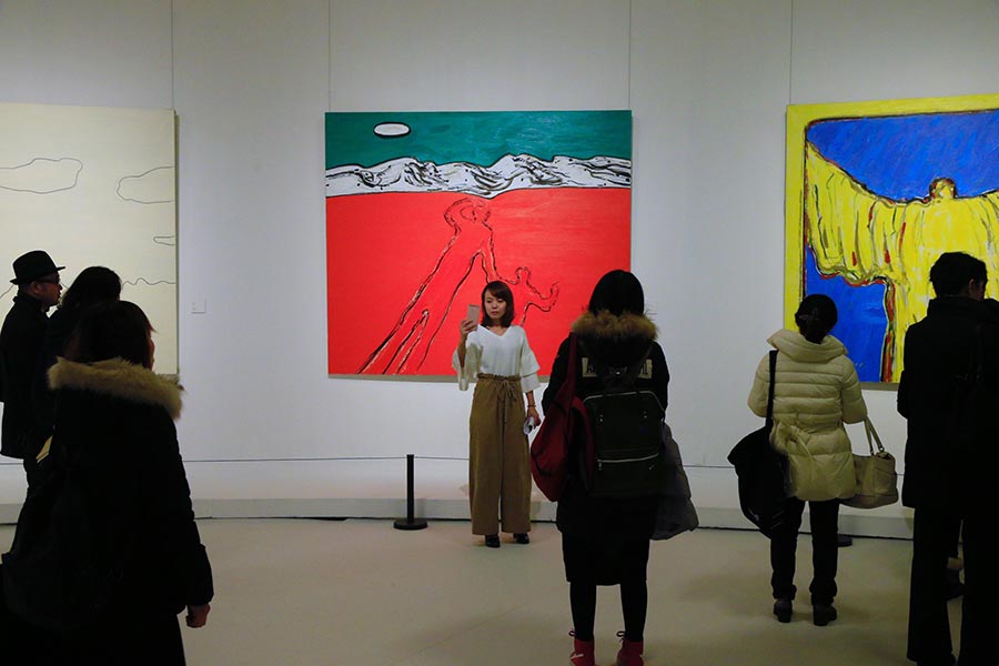 Art exhibition showcases Zhang Liguo's works