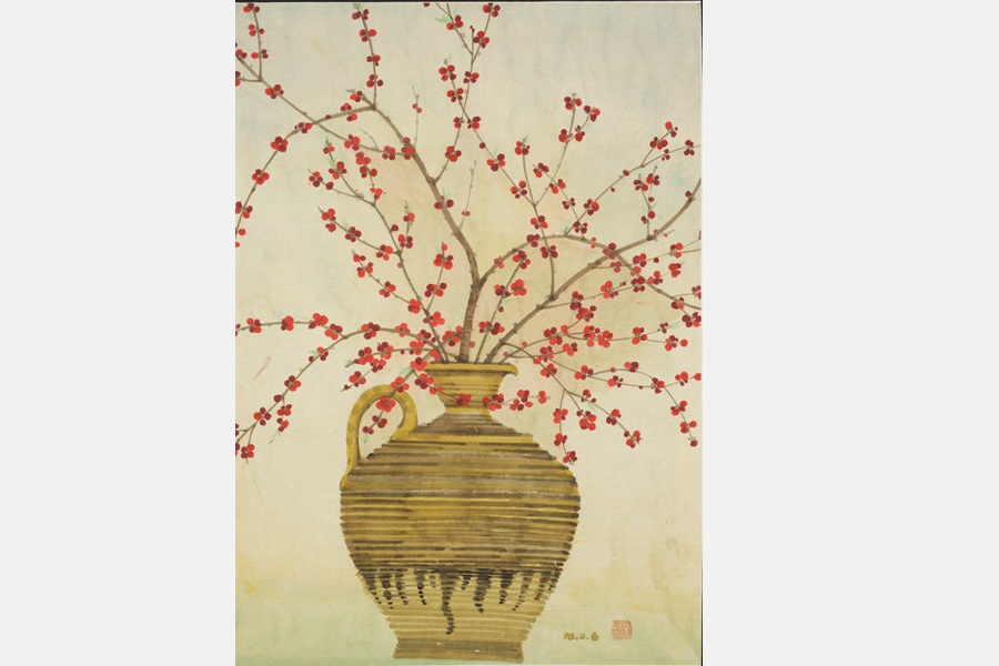 Solo exhibition: Blossom in Dunhuang