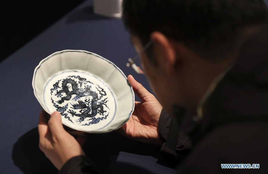 Sotheby's Asia Week exhibition held in New York