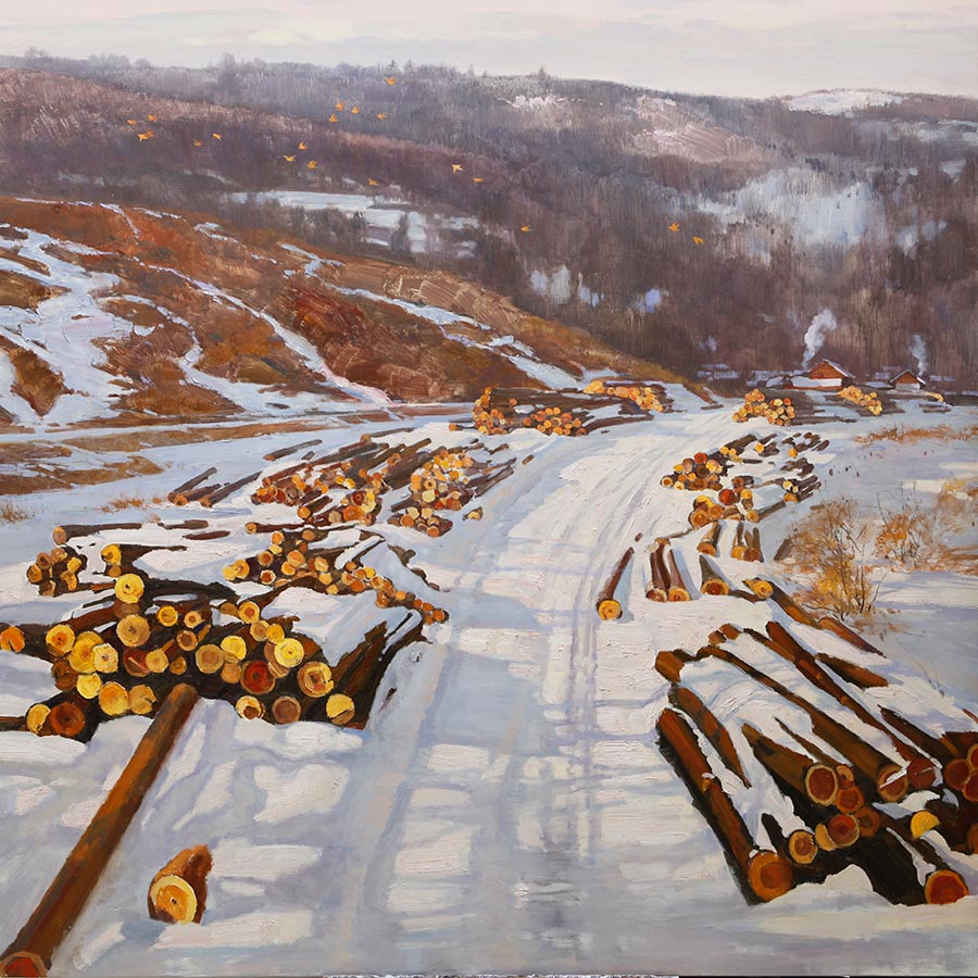 Art show celebrates Liaoning landscapes and PLA life