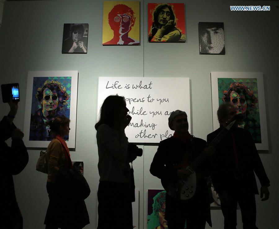 Exhibition 'Imagine John Lennon' held in Germany