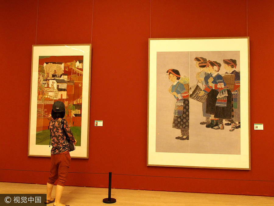 Painting exhibition marks 20 years of Hong Kong's return to China