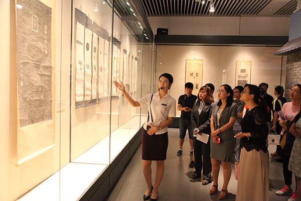 A Beijing exhibition displays rubbing art of Chen Jieqi