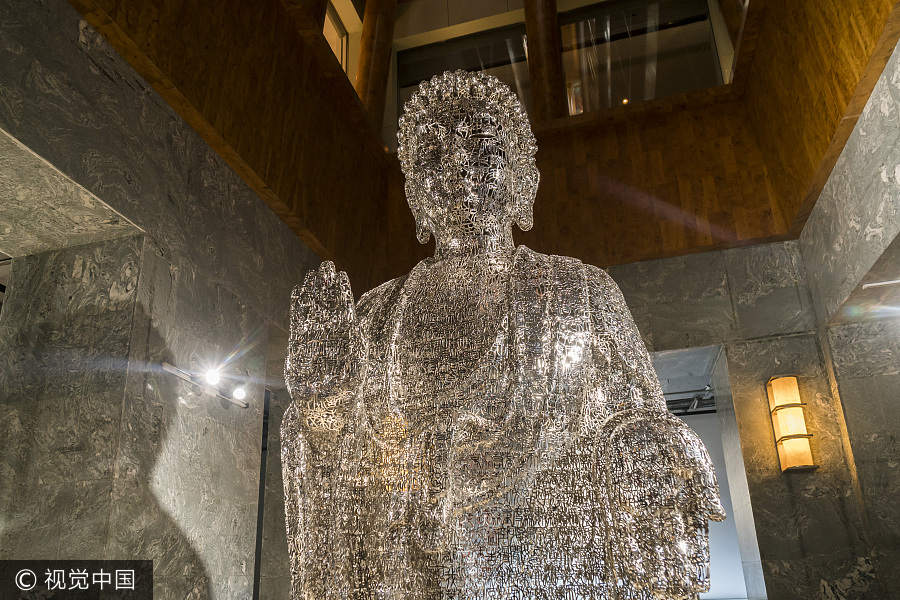 Crystal-like Buddha to dazzle audiences in Shanghai exhibition