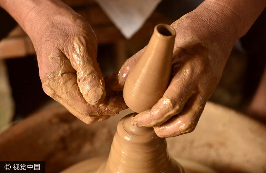 Inheritor's handmade clay teapots perfect for summer