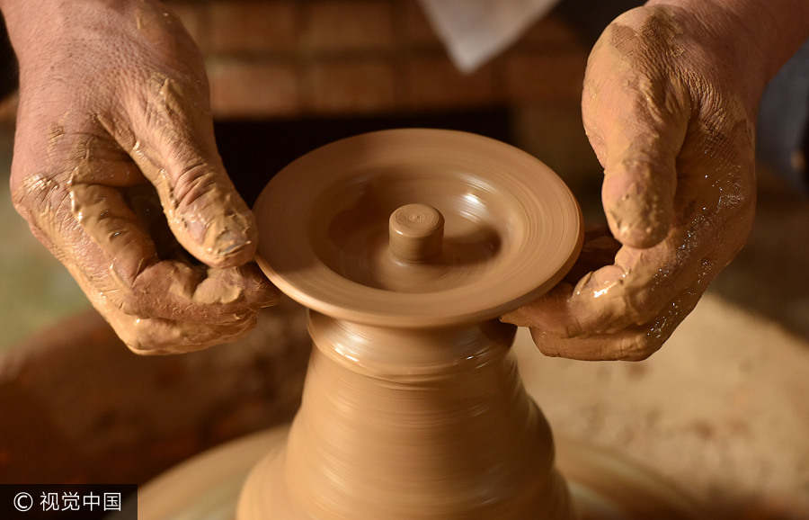 Inheritor's handmade clay teapots perfect for summer