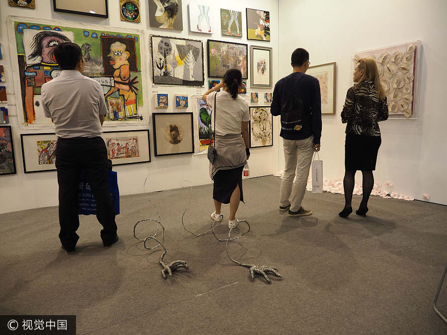 Art Expo Beijing gathers different types of art