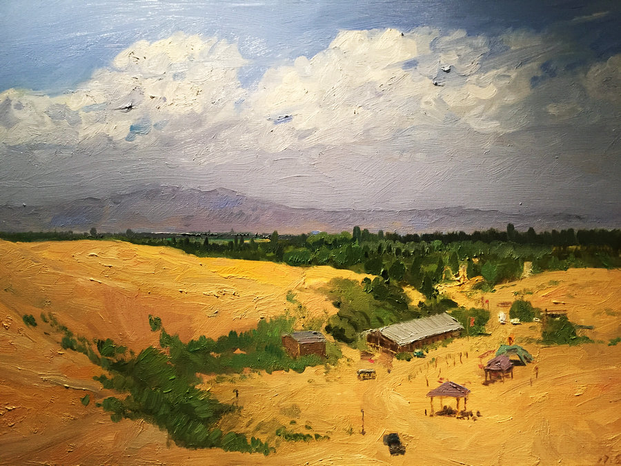 Ode to combating desertification: Art pieces capture beauty of nature
