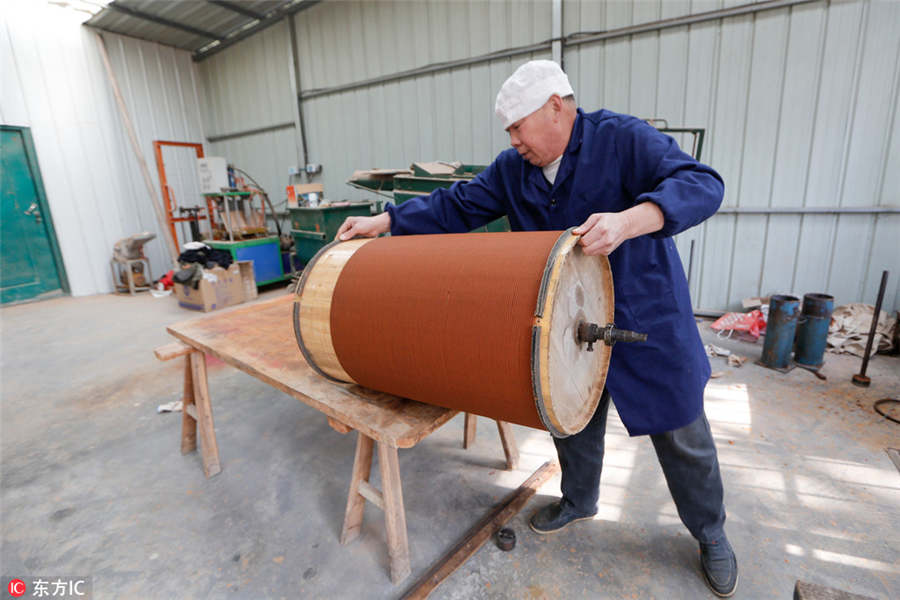 Incense maker sticks to traditional methods