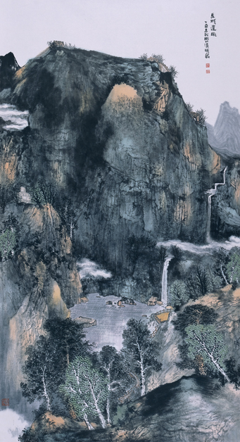 Paintings feature the natural beauty of Beijing