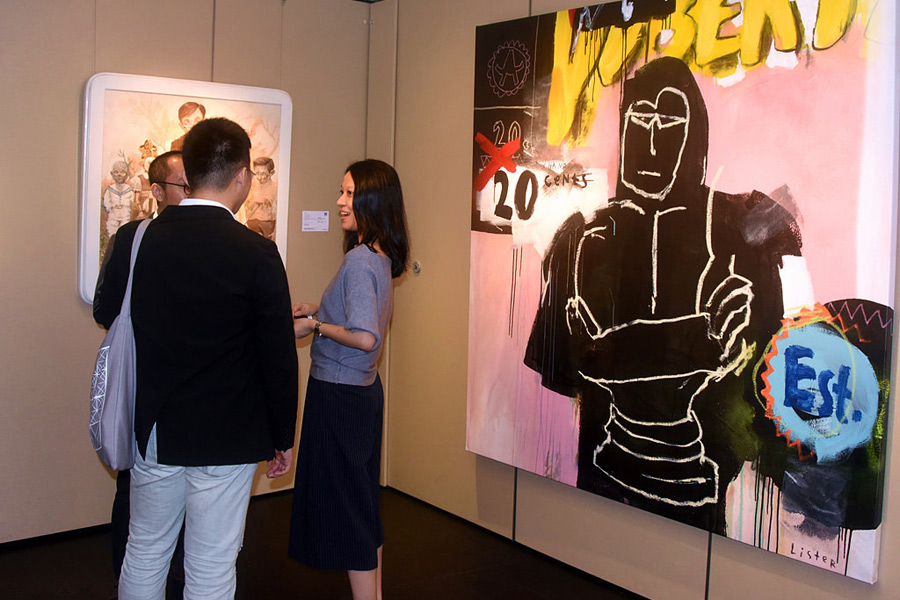 Special auction featuring street art kicks off in HK