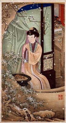 Beauties from ancient paintings come alive