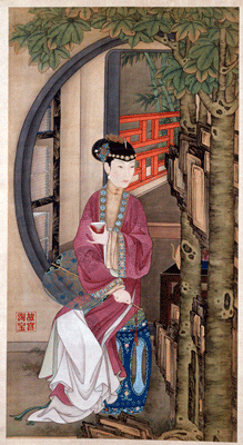 Beauties from ancient paintings come alive