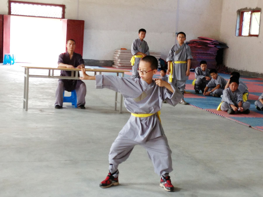 Kung fu summer camp at Shaolin Temple