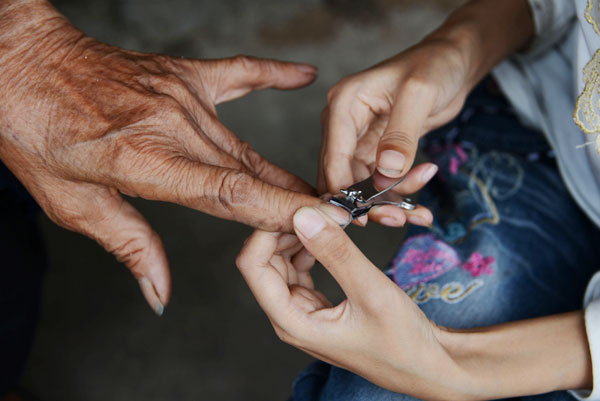 Observing filial piety in China