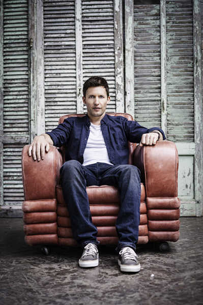 James Blunt blasts off