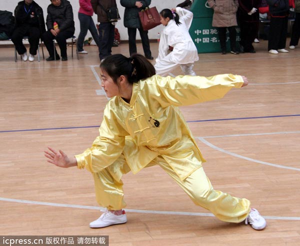 National kung fu exchange conference held in Handan