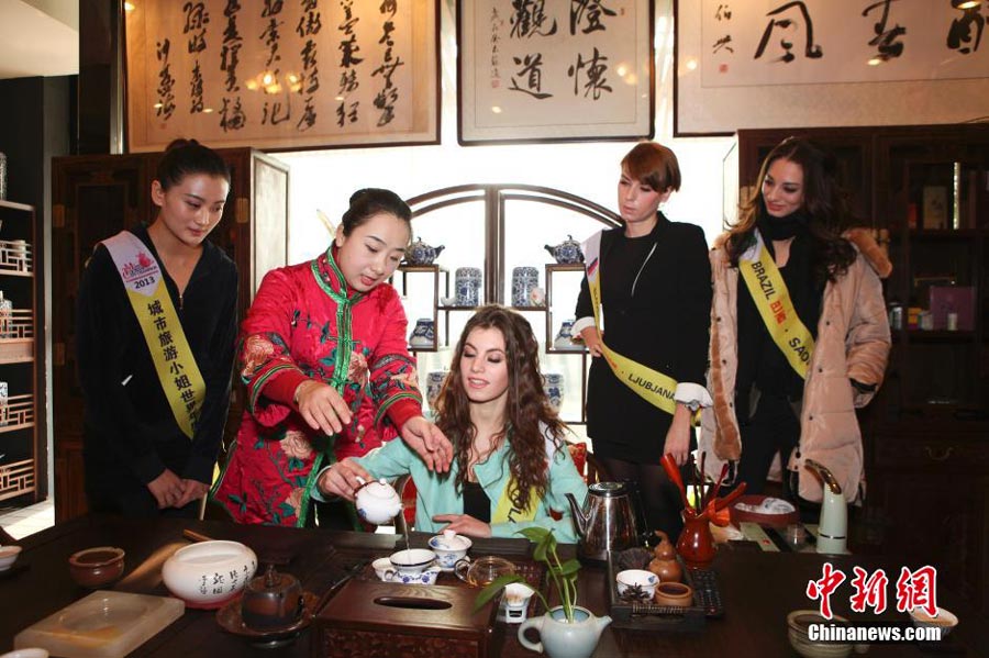 Miss Tourism Metropolitan Int'l experience Chinese culture