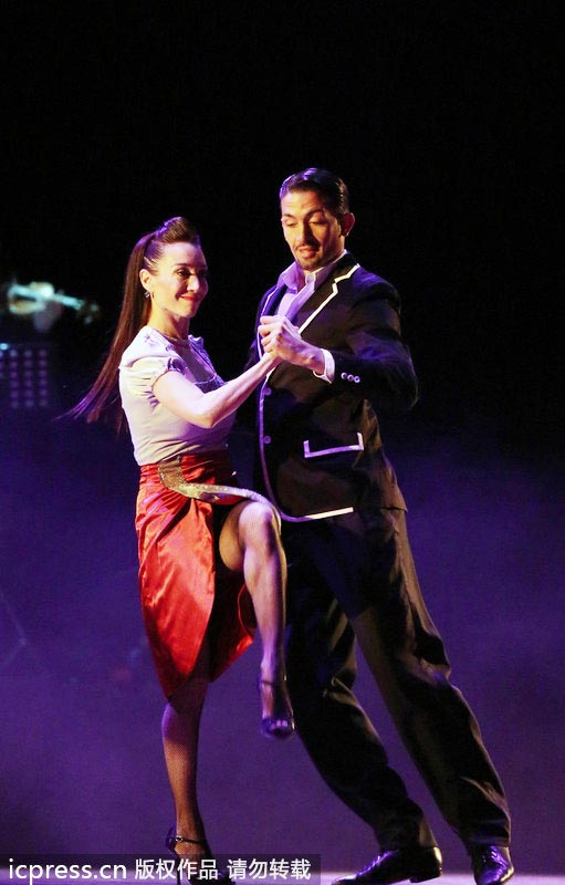 Argentinean tango visits Nanjing