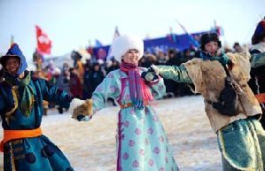 Winter Naadam festival displays horse culture