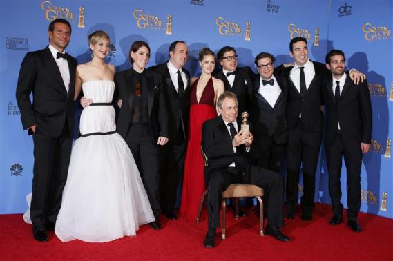 '12 Years a Slave,''American Hustle' win top Golden Globes