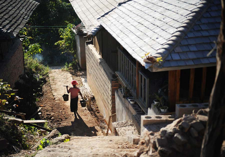 Mysterious village of the Blang ethnic group